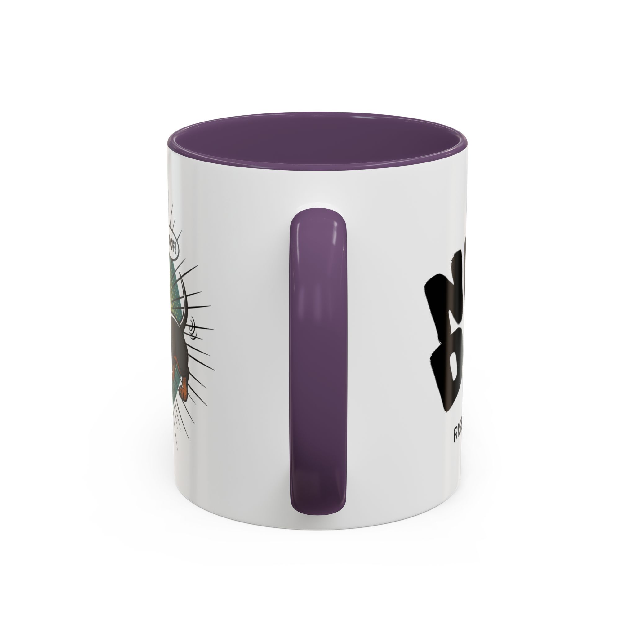 Dachshund Comic Accent Coffee Mug — 'Woof!' Cute Dachshund Tea & Coffee Cup (11/15oz) - Image 59