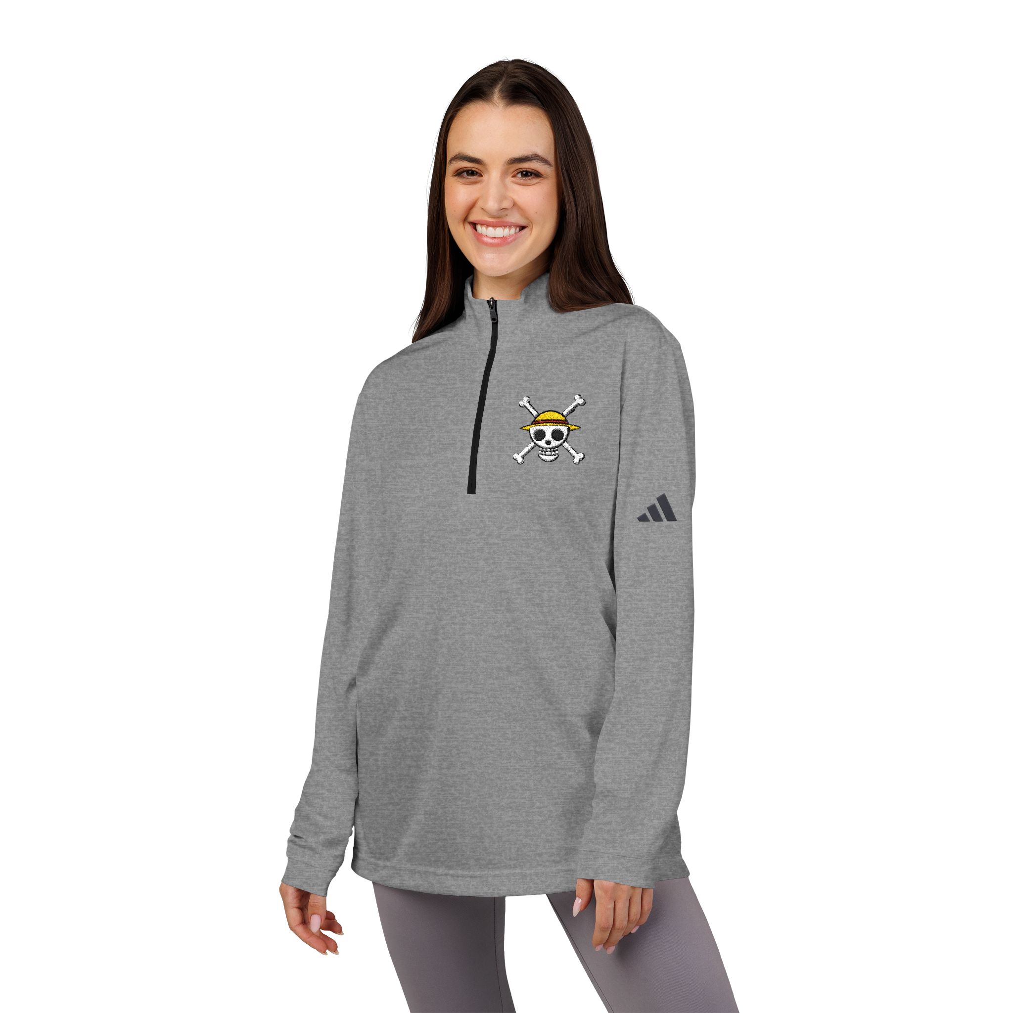 Embroidered Quarter-Zip Pullover - Image 18