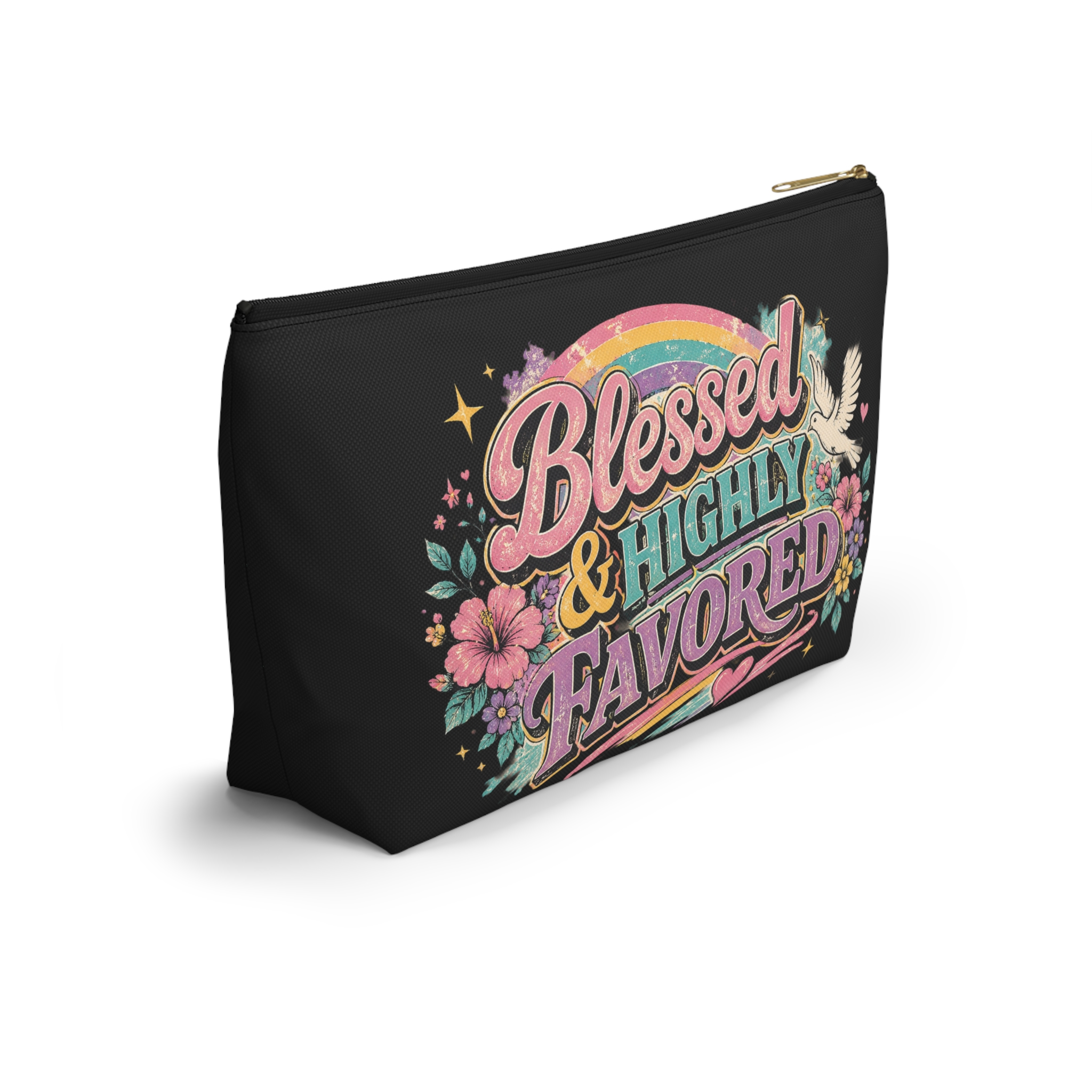 Blessed & Highly Favored Accessory Pouch - Image 4