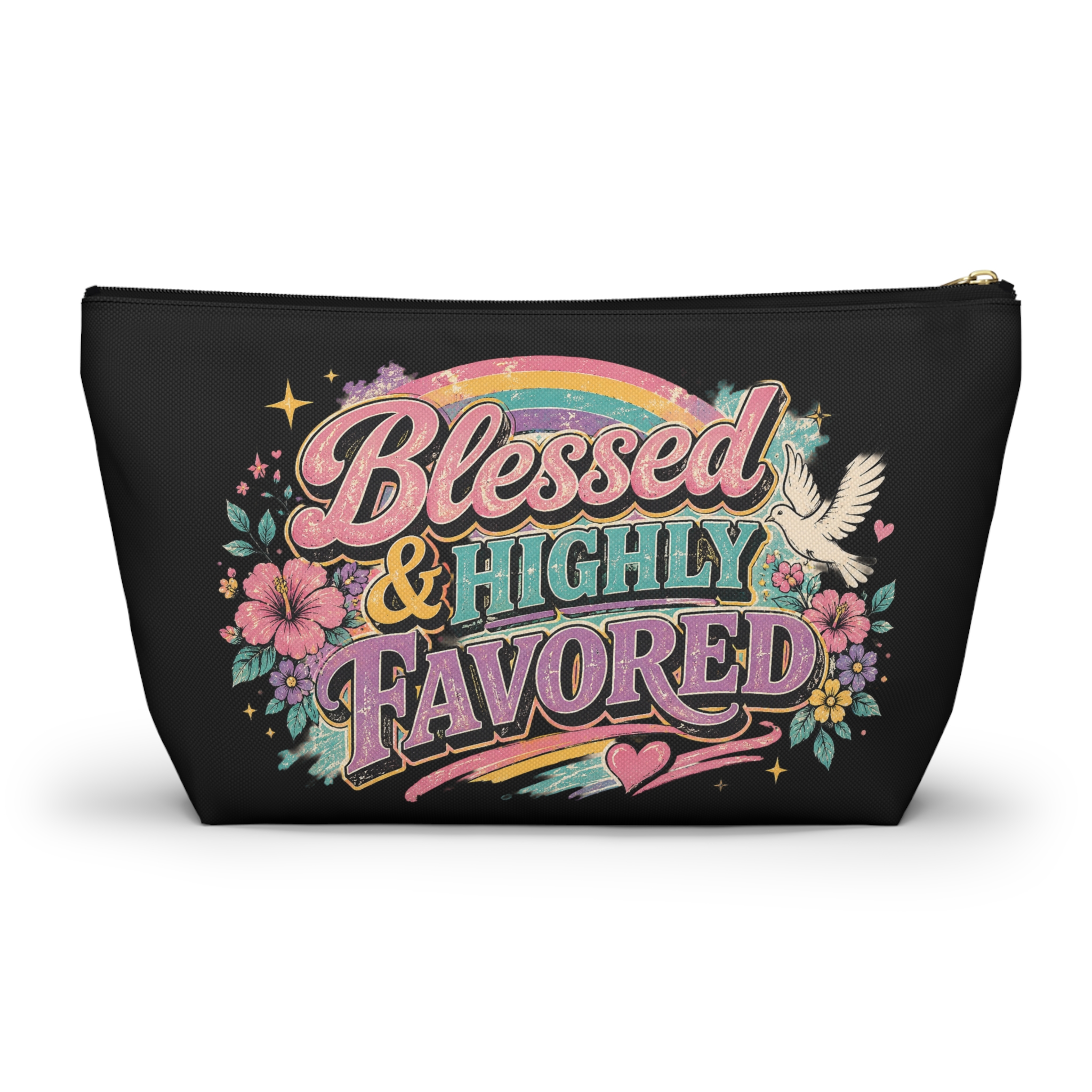 Blessed & Highly Favored Accessory Pouch - Image 2