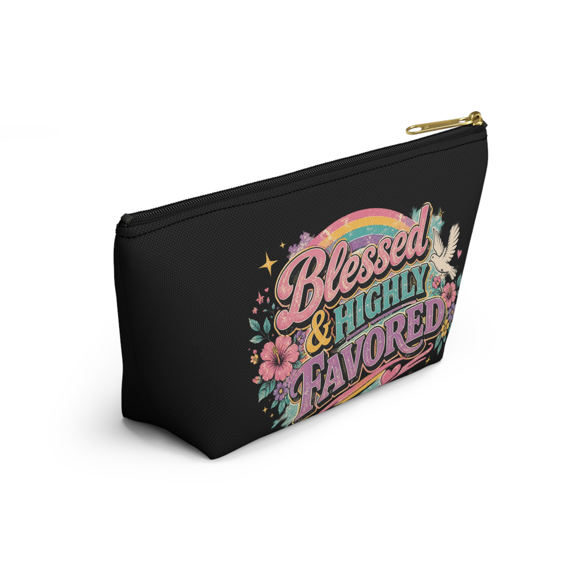 Blessed & Highly Favored Accessory Pouch - Image 8